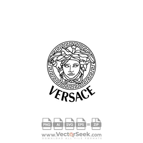 versace logo illustrator|versace medusa logo.